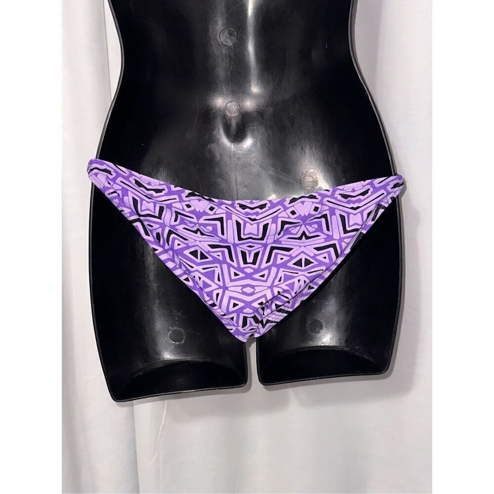 NEW WITH TAGS women multicolored forever21 Swimsuit Bikini bottom size Large - Picture 3 of 5